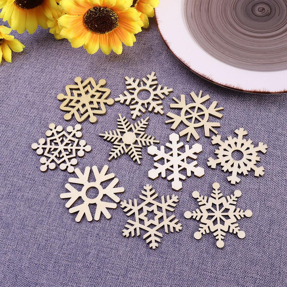 Christmas Craft Embellishment - Assortiment de flocons de neige en