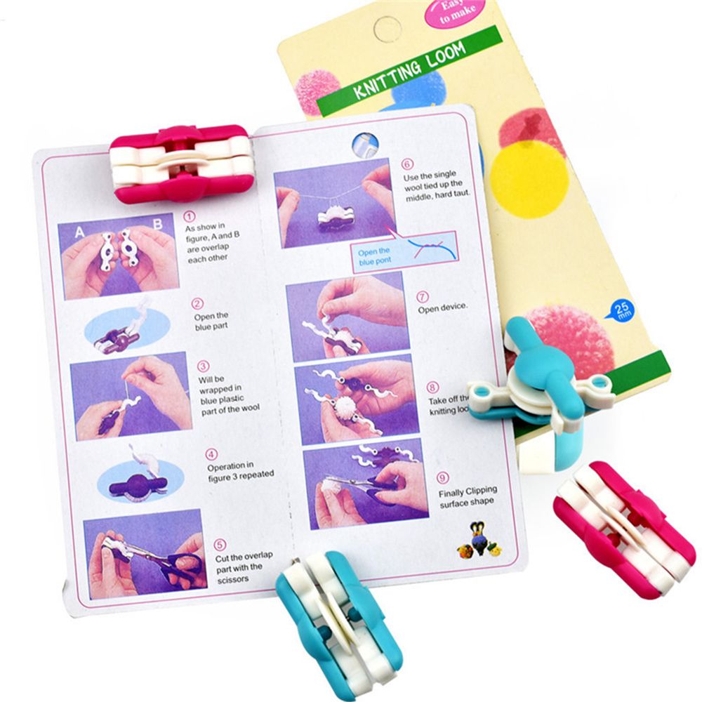 Pom Pom Maker Tool - Kits artisanaux à aiguilles à la