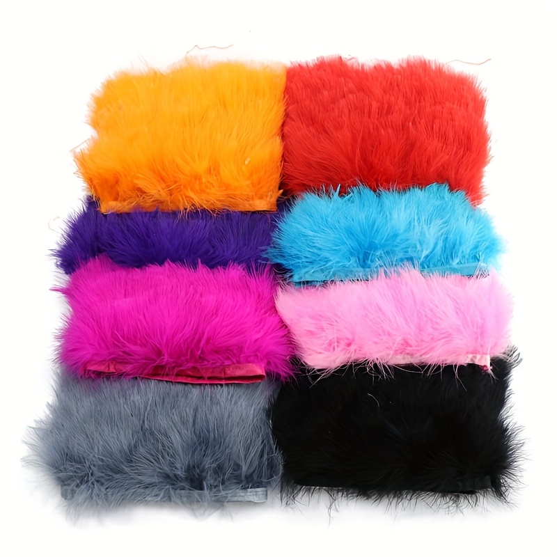 Feather Trim Marabou - Ruban à franges en plumes de