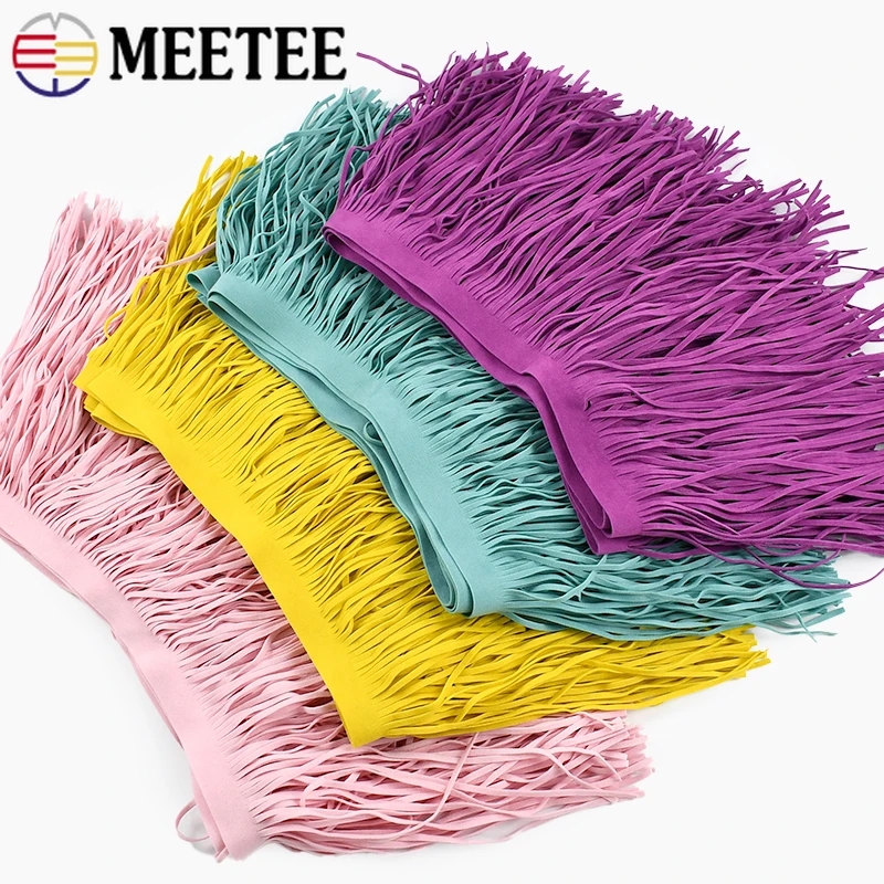 Tassel Fringe Trim - Frange en suède de 2-5 m,