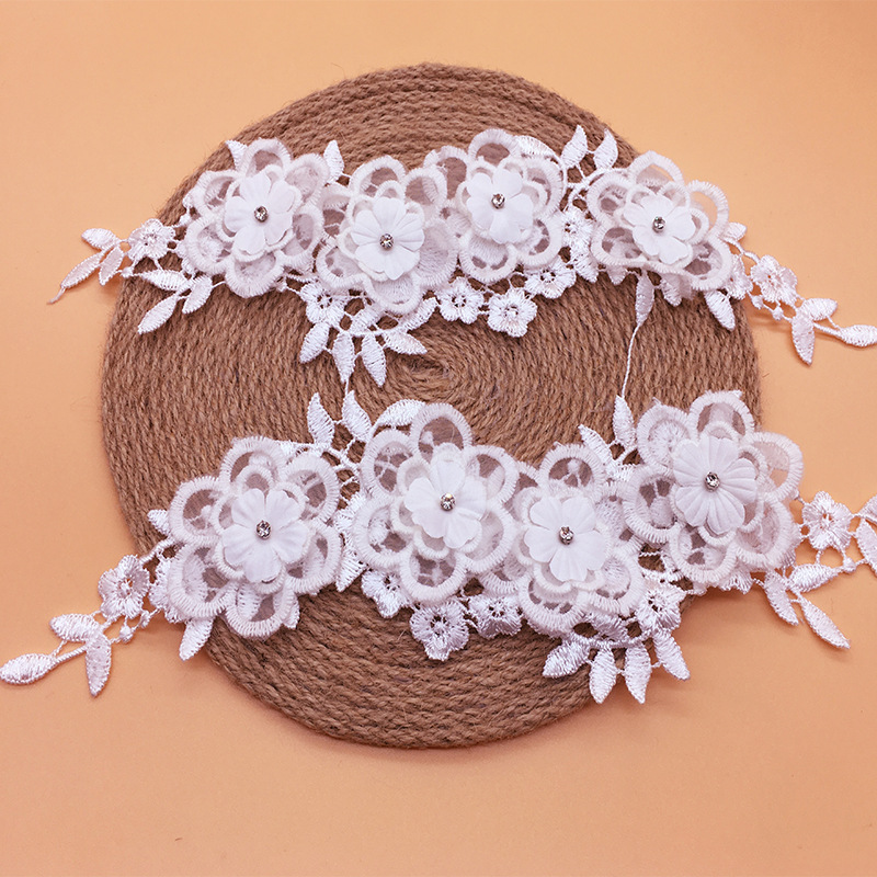 Applique Patch Flower - 2 paires/lot maille à la mode