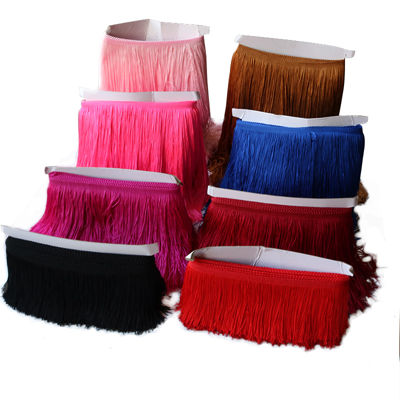 Fringe Ribbon Sewing - Garniture de franges à pampilles longues