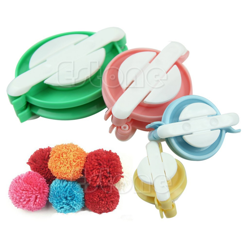 Pom Pom Maker Tool - pompons, machine à Pompon, trèfle, boule