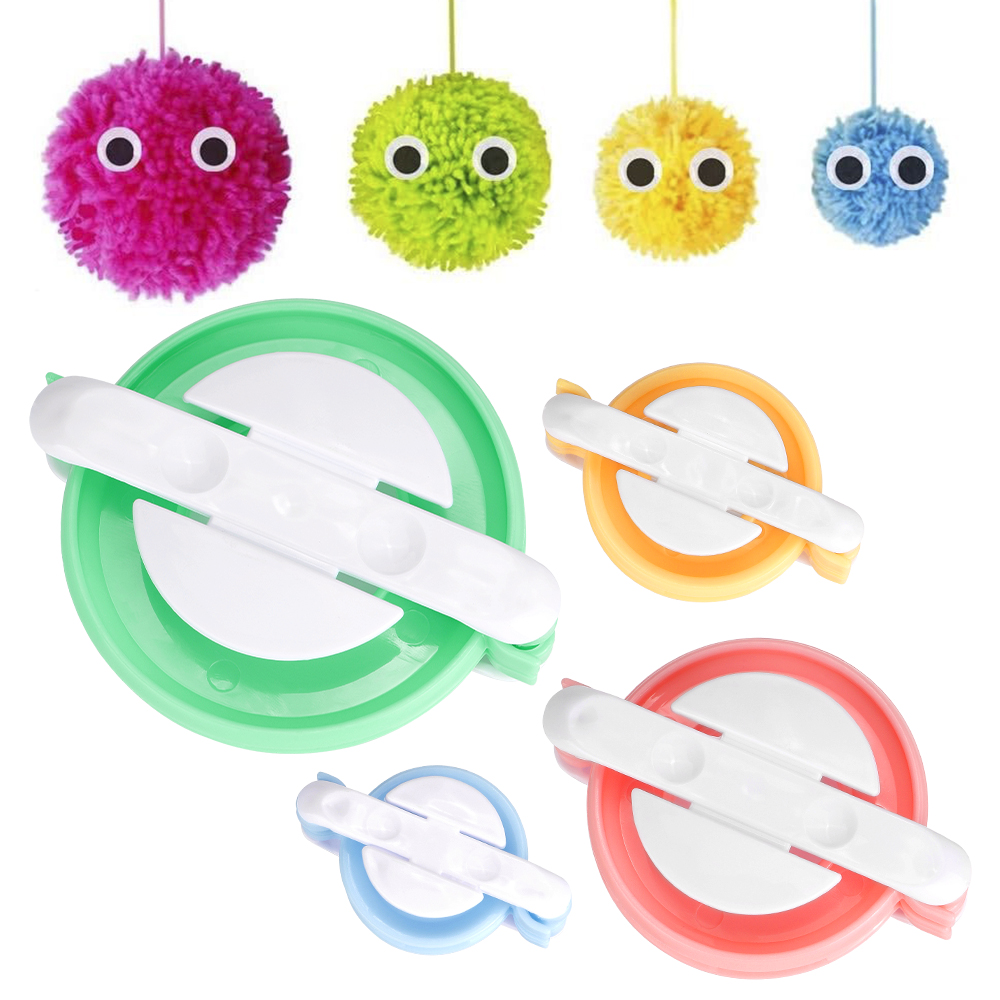 Pom Pom Maker Tool - Outil de fabrication de pompons tricotés