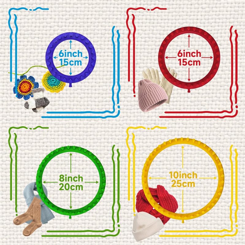 Pom Pom Maker Tool - 【ALLOWANCE】Kit de tricot DIY pour chapeaux
