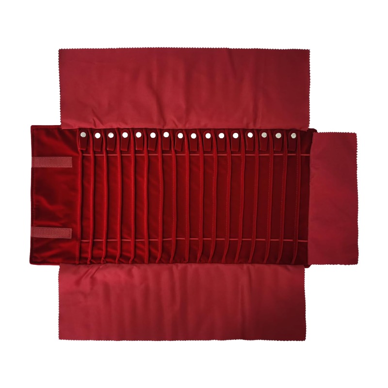 Velvet Ribbon Roll - Étui de rangement pour bijoux de