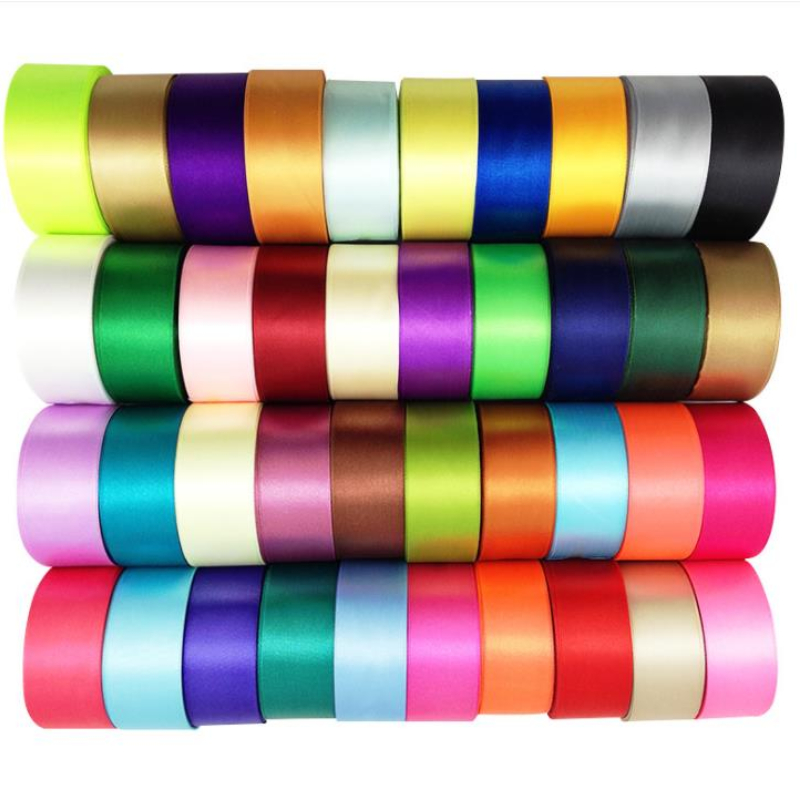 Velvet Ribbon Roll - InjSatin-Rubans de 6mm, 10mm, 15mm, 20mm,
