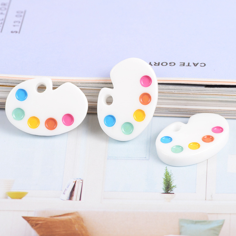 Christmas Craft Embellishment - 10 pièces de breloques plates en