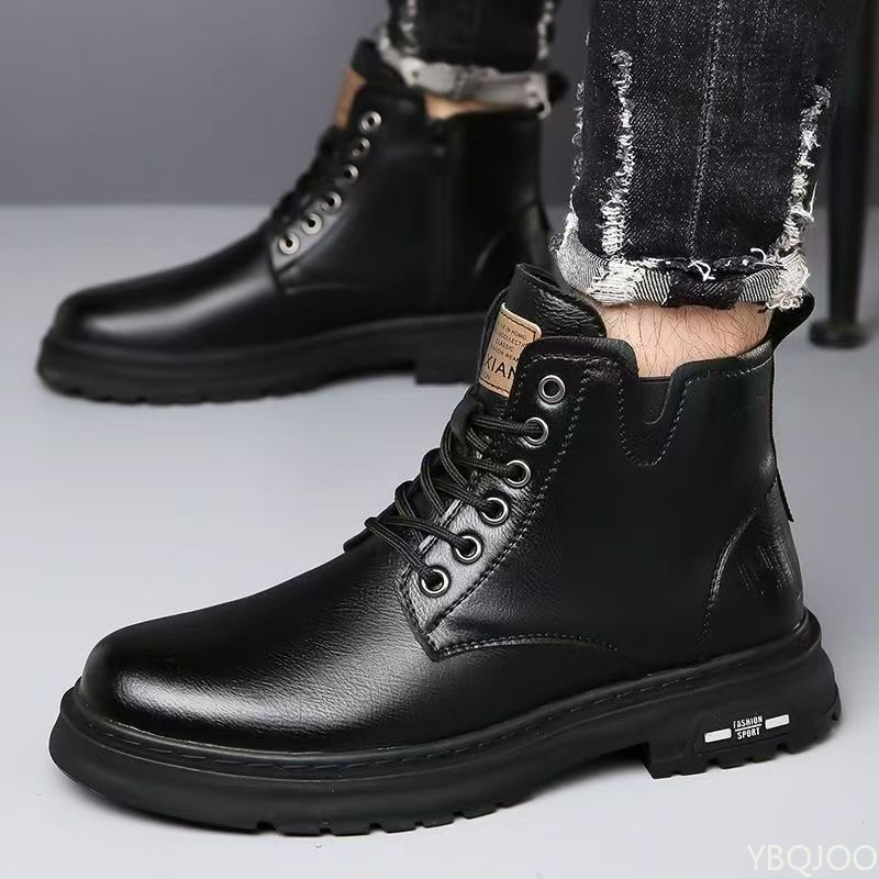 Chaussures montantes pour homm - Guipure Lace Panel avis et prix