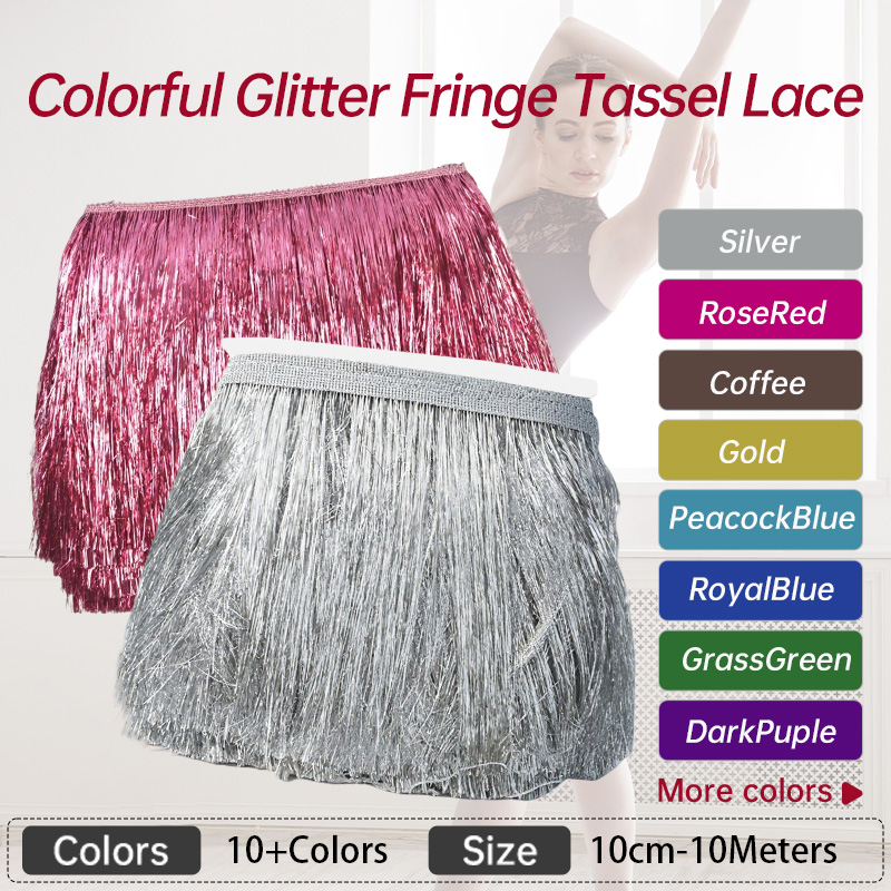 5/10 mètres 10/15/20cm paillet - Fringe Ribbon Sewing avis et prix