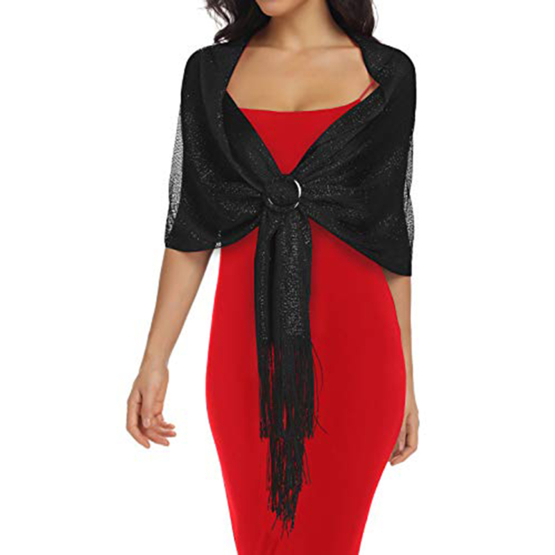 Châle Hijab en dentelle à pamp - Tassel Fringe Trim avis et prix