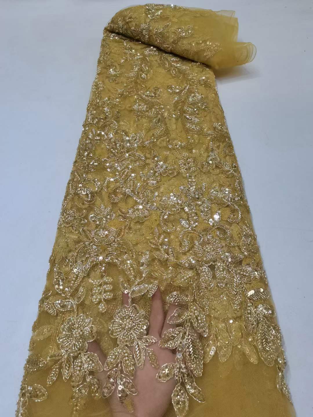 Robe de soirée sur mesure, acc - Crystal Mesh Fabric avis et prix