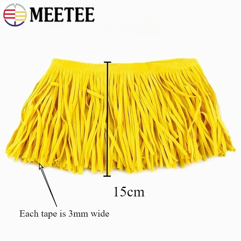 Frange en suède de 2-5 m, 15 c - Tassel Fringe Trim avis et prix