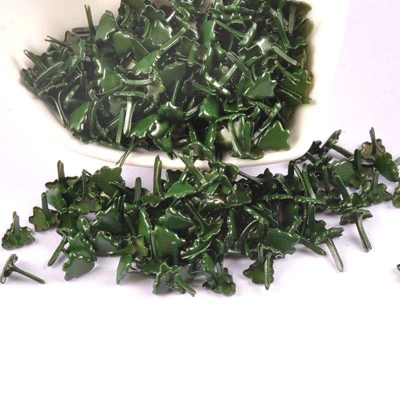 50pcs Mini arbre de noël Brads - Christmas Craft Embellishment avis et prix