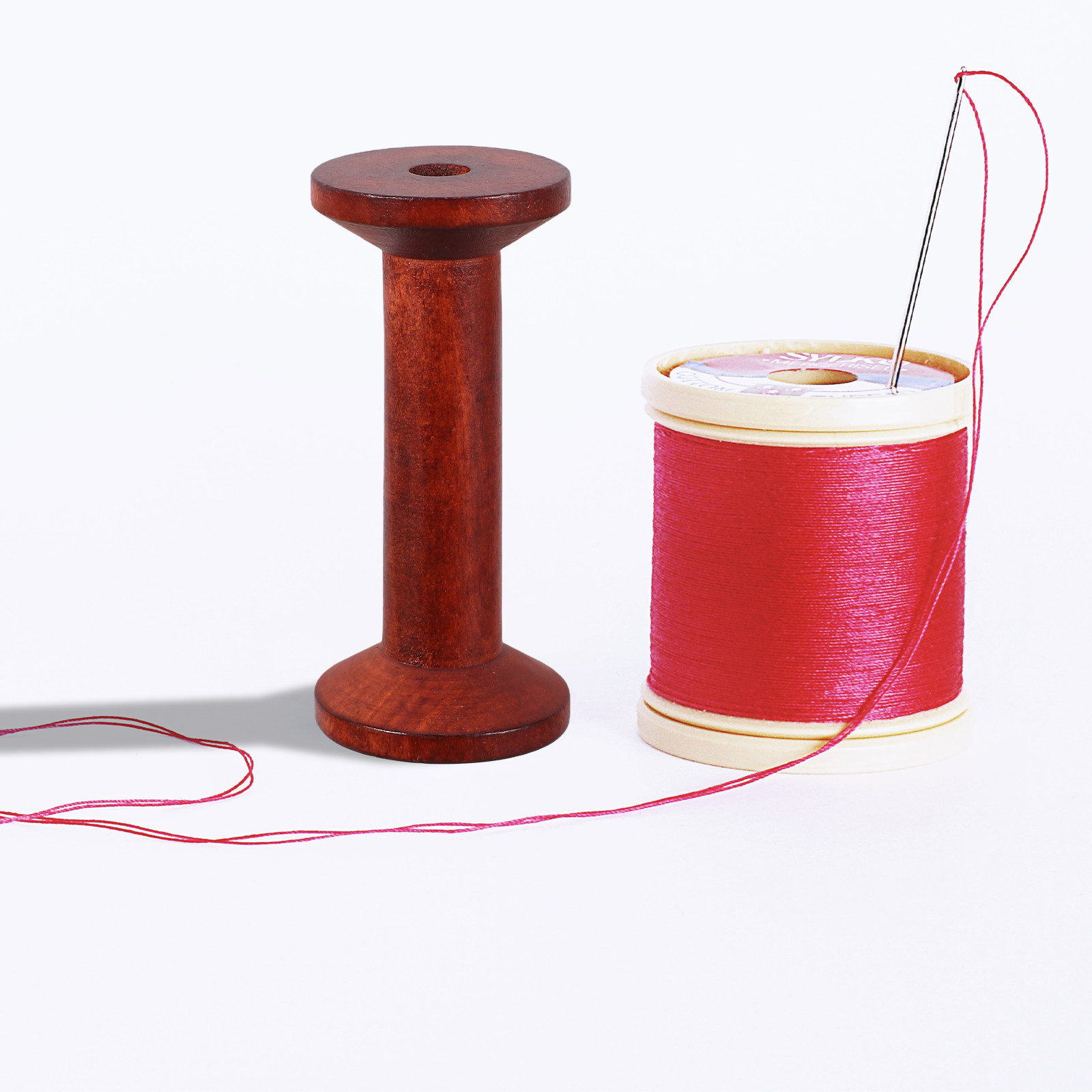 6 bobines en bois lisse pour f - Embroidery Craft avis et prix