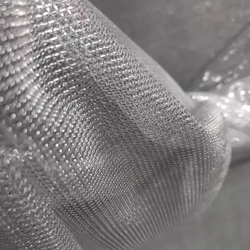 Tissu élastique en maille bril - Crystal Mesh Fabric avis et prix