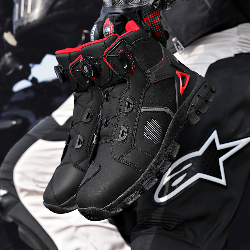Bottes de moto professionnelle - Guipure Lace Panel avis et prix