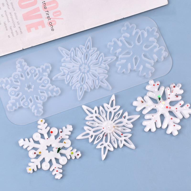 Ornement de flocon de neige cr - Christmas Craft Embellishment avis et prix