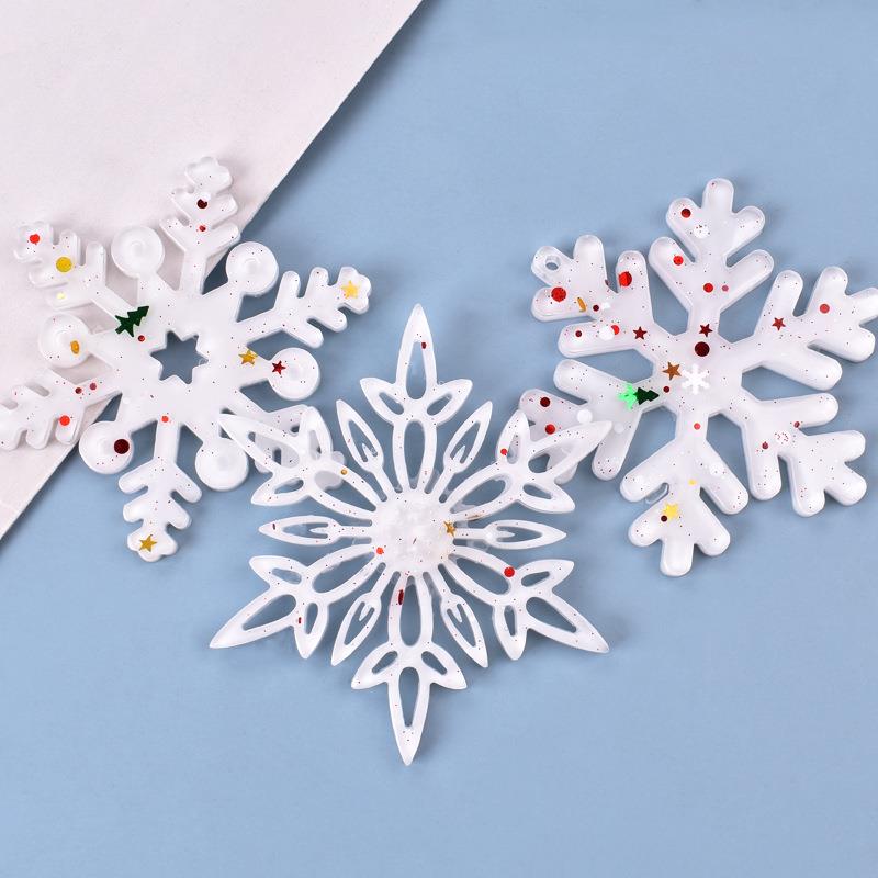 Ornement de flocon de neige cr - Christmas Craft Embellishment avis et prix
