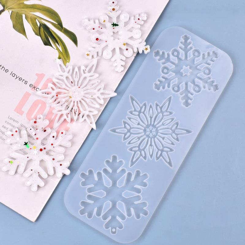 Ornement de flocon de neige cr - Christmas Craft Embellishment avis et prix
