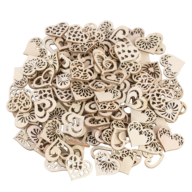 50/100 pièces motif de coeur c - Craft Embellishments avis et prix
