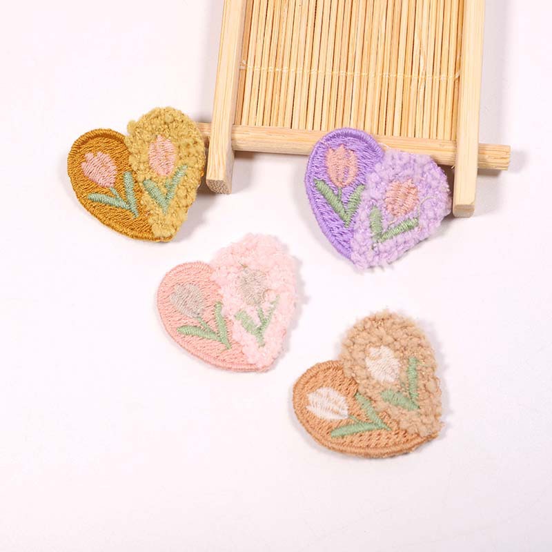 Applique de fleur d'amour en p - Applique Patch Flower avis et prix