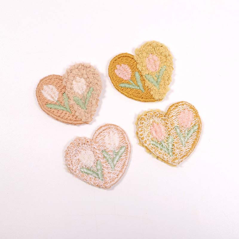 Applique de fleur d'amour en p - Applique Patch Flower avis et prix
