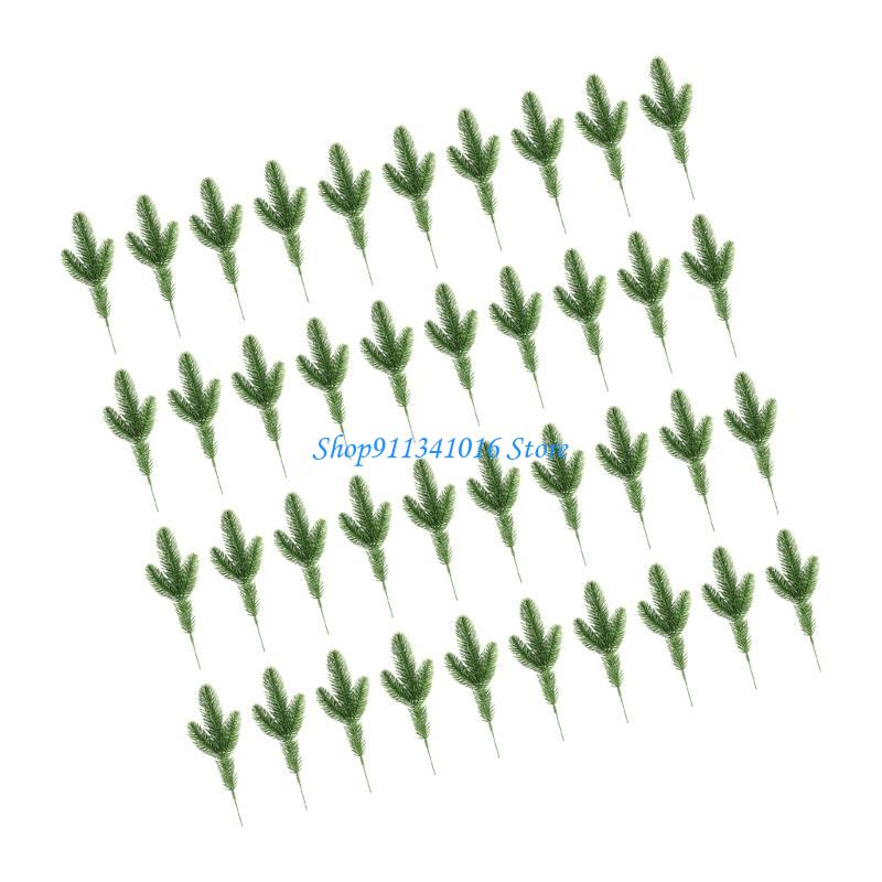 40 pousses pin noël artificiel - Christmas Craft Embellishment avis et prix