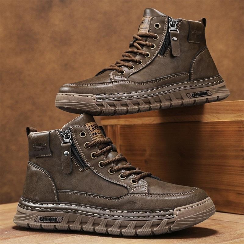 Bottes hautes en cuir pour hom - Guipure Lace Panel avis et prix