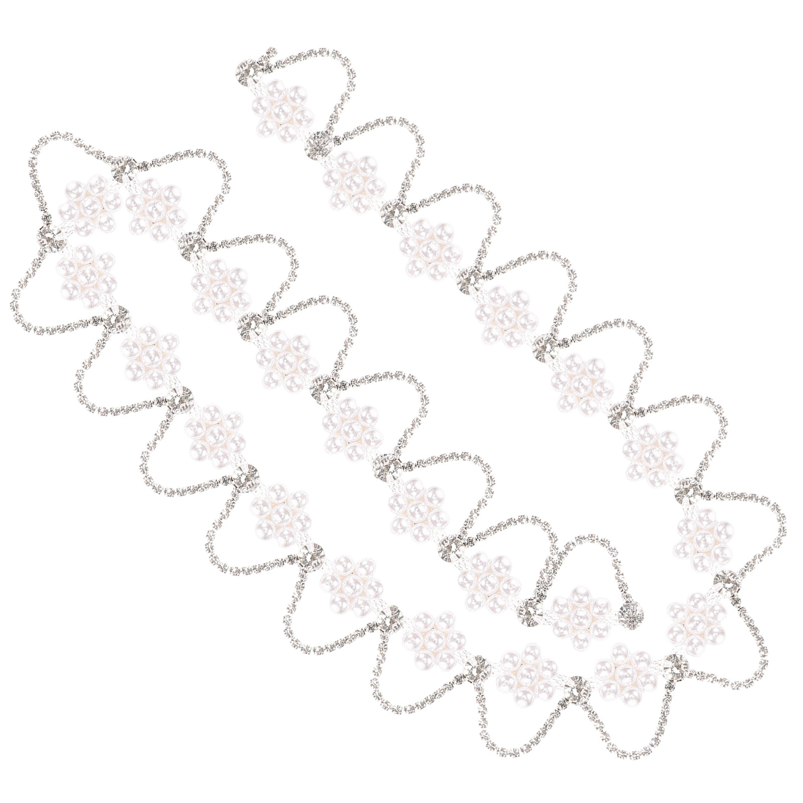 Chaîne de perles et strass de  - Pearl Trim Chain avis et prix