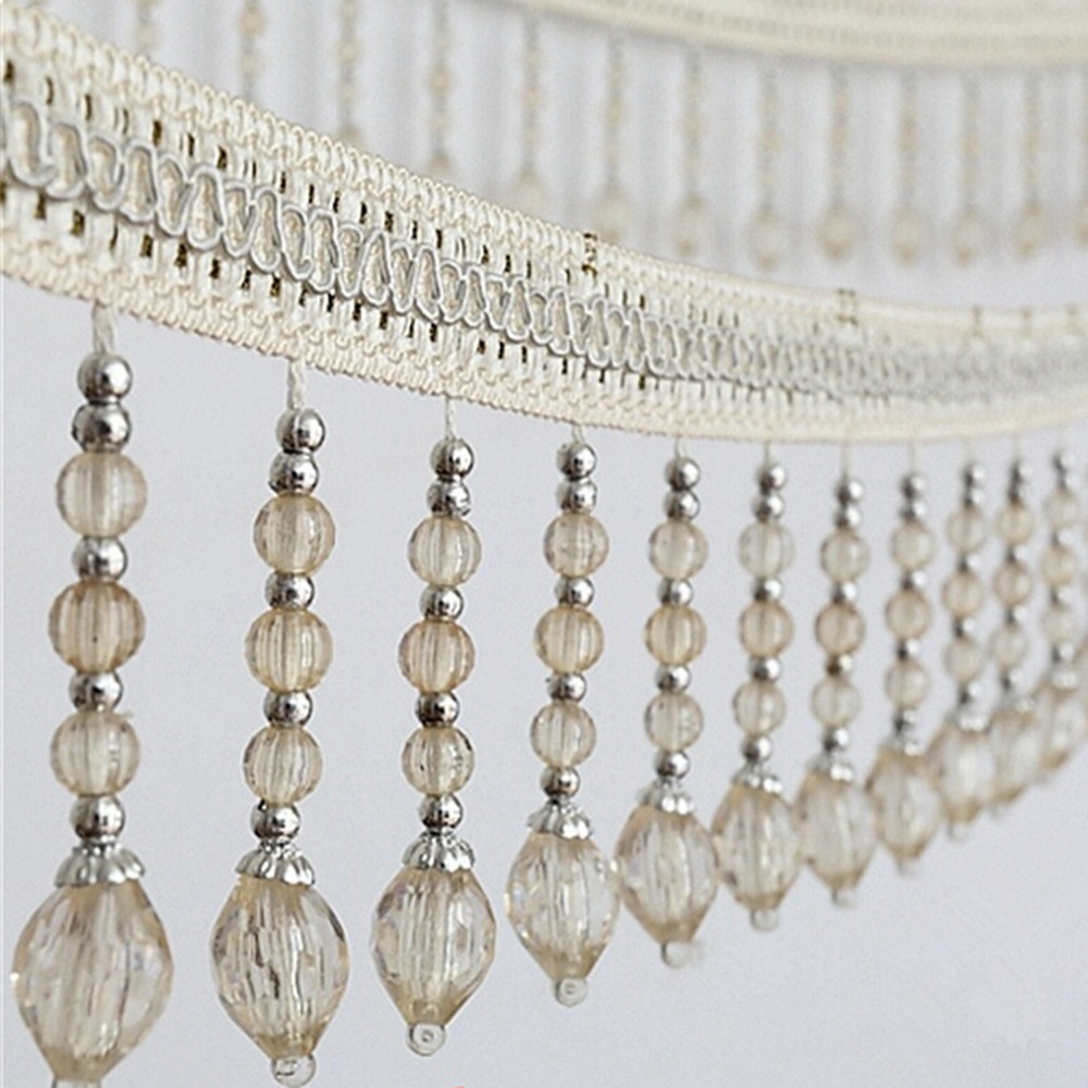 Briaded Face Beads Tassel Frin - Fringe Ribbon Sewing avis et prix