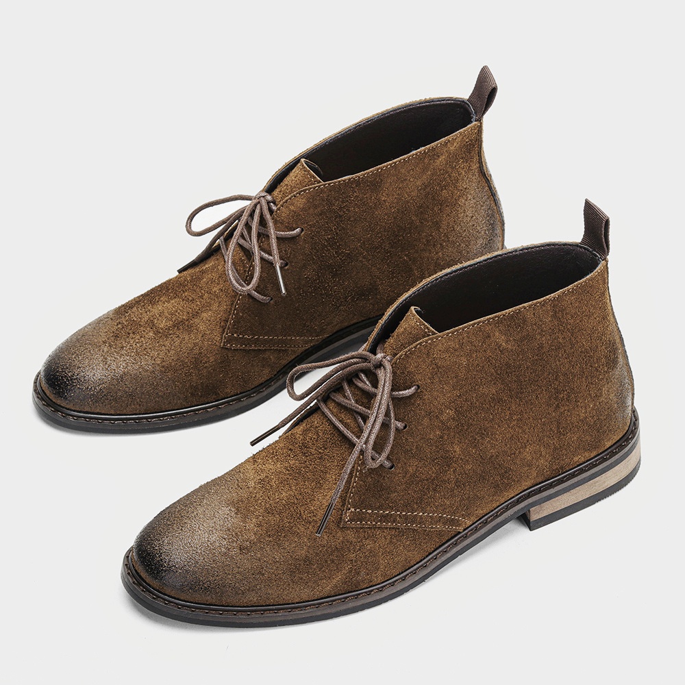 Bottines en cuir rétro confort - Guipure Lace Panel avis et prix
