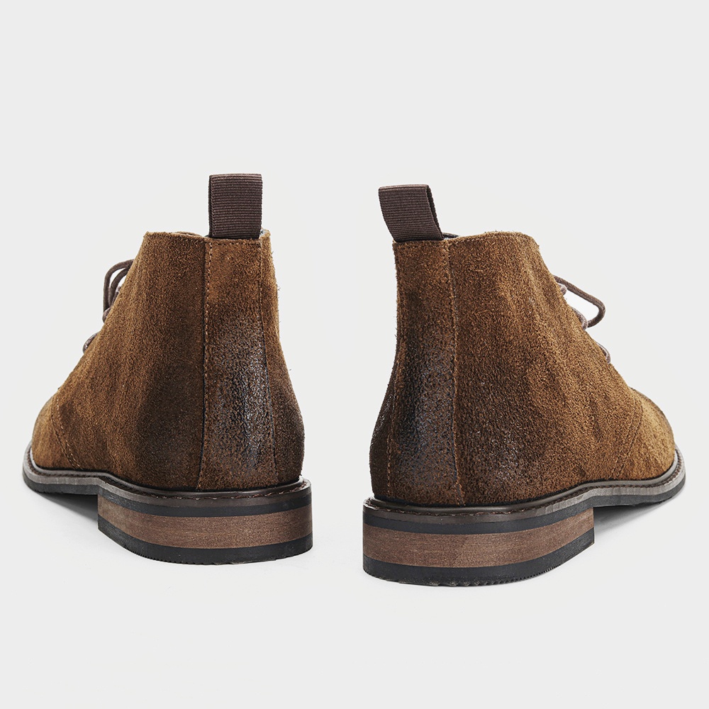 Bottines en cuir rétro confort - Guipure Lace Panel avis et prix