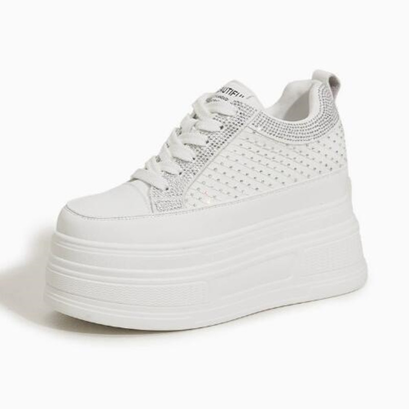 Nouvelles Baskets Compensées D - Crystal Mesh Fabric avis et prix
