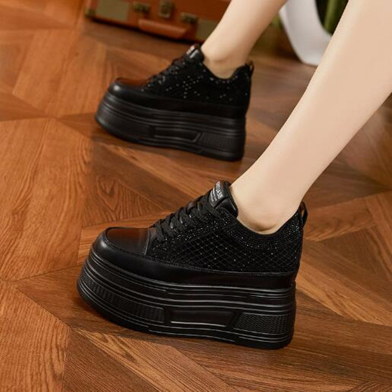 Nouvelles Baskets Compensées D - Crystal Mesh Fabric avis et prix