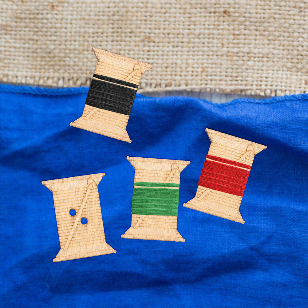 100 bobines en bois pour fil à - Embroidery Craft avis et prix
