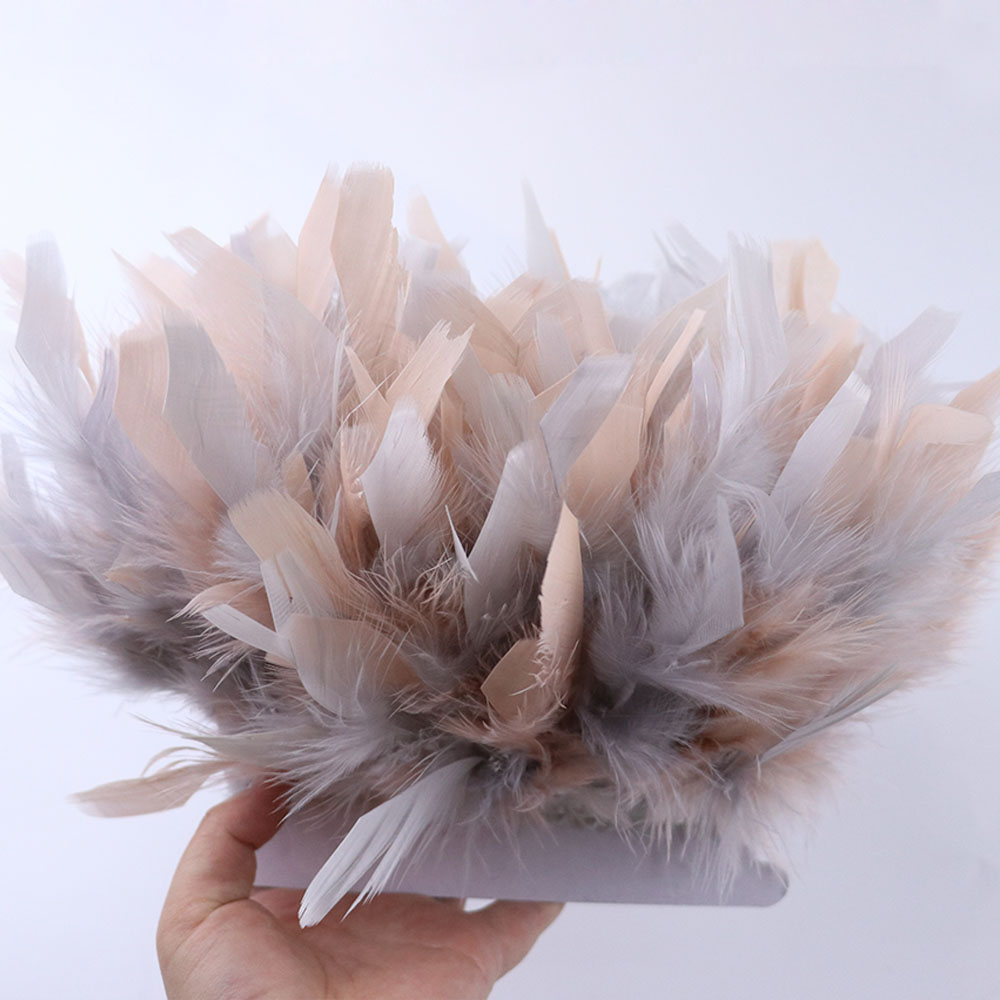 Ruban à franges en plumes de m - Feather Trim Marabou avis et prix