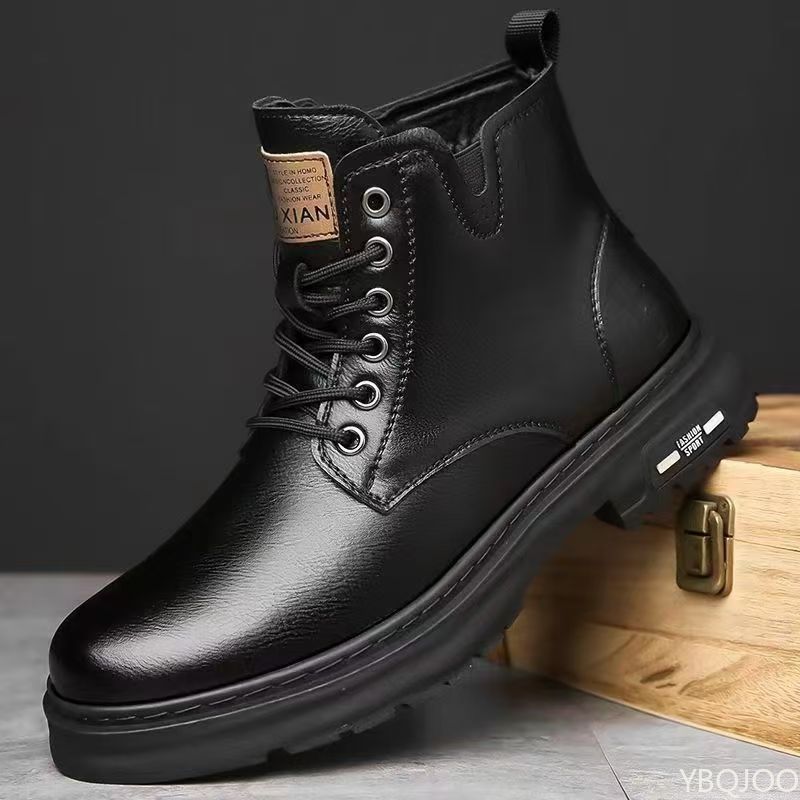 Chaussures montantes pour homm - Guipure Lace Panel avis et prix