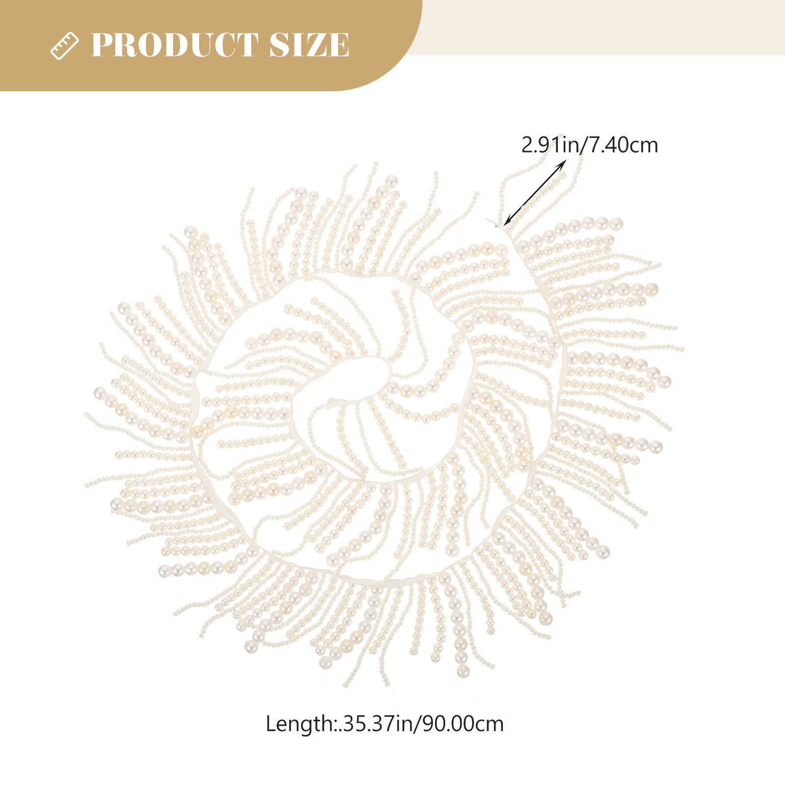 Bordure décorative perlée déli - Tassel Fringe Trim avis et prix