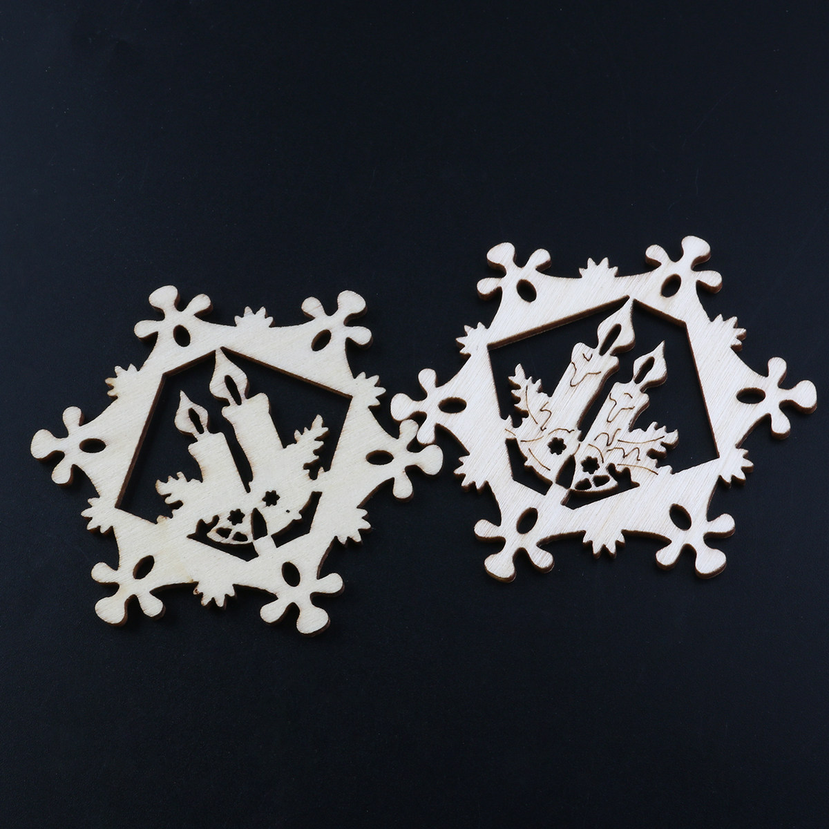 Pendentifs flocons de neige en - Christmas Craft Embellishment avis et prix