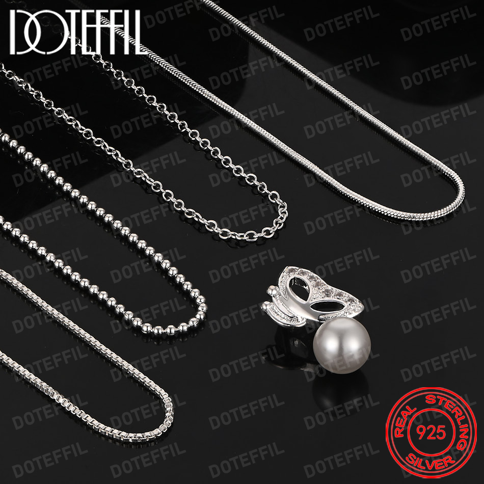 Collier avec pendentif en perl - Pearl Trim Chain avis et prix