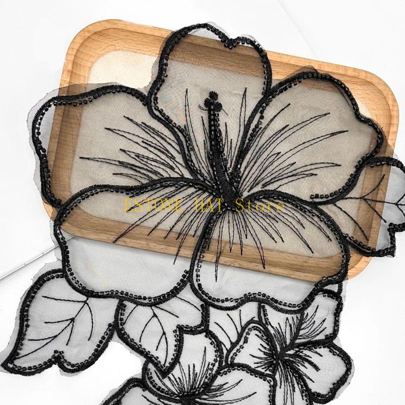 49MF – patchs couture floraux, - Applique Patch Flower avis et prix