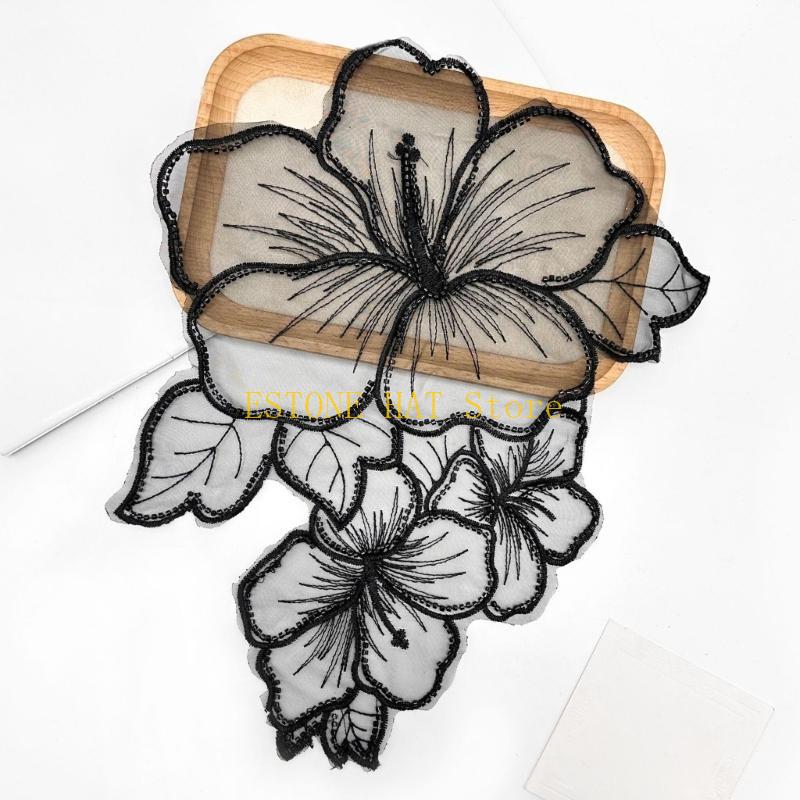 49MF – patchs couture floraux, - Applique Patch Flower avis et prix