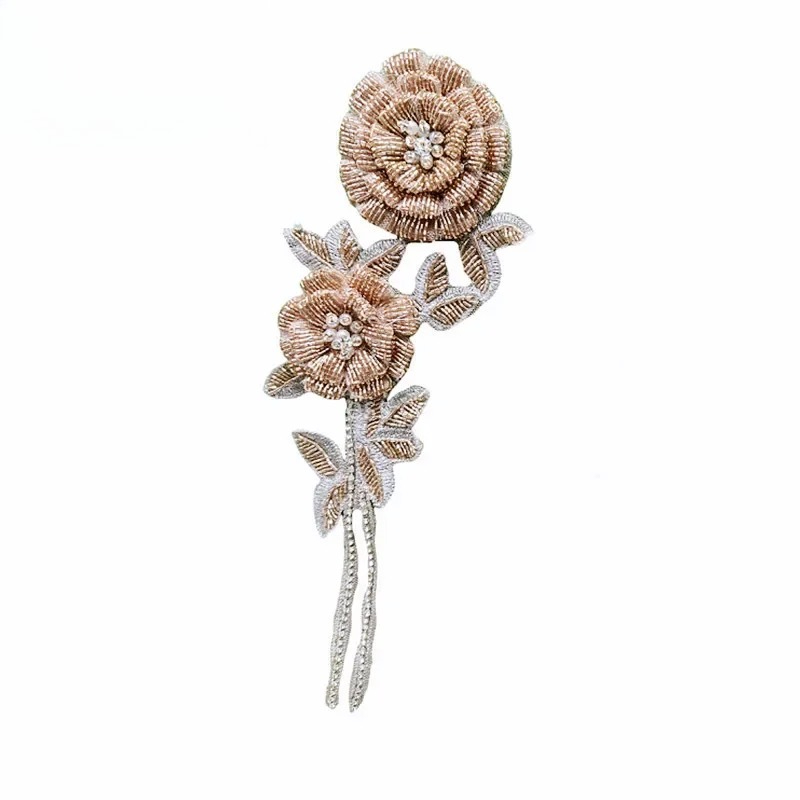 NOUVELLES fleurs de poitrine r - Applique Patch Flower avis et prix
