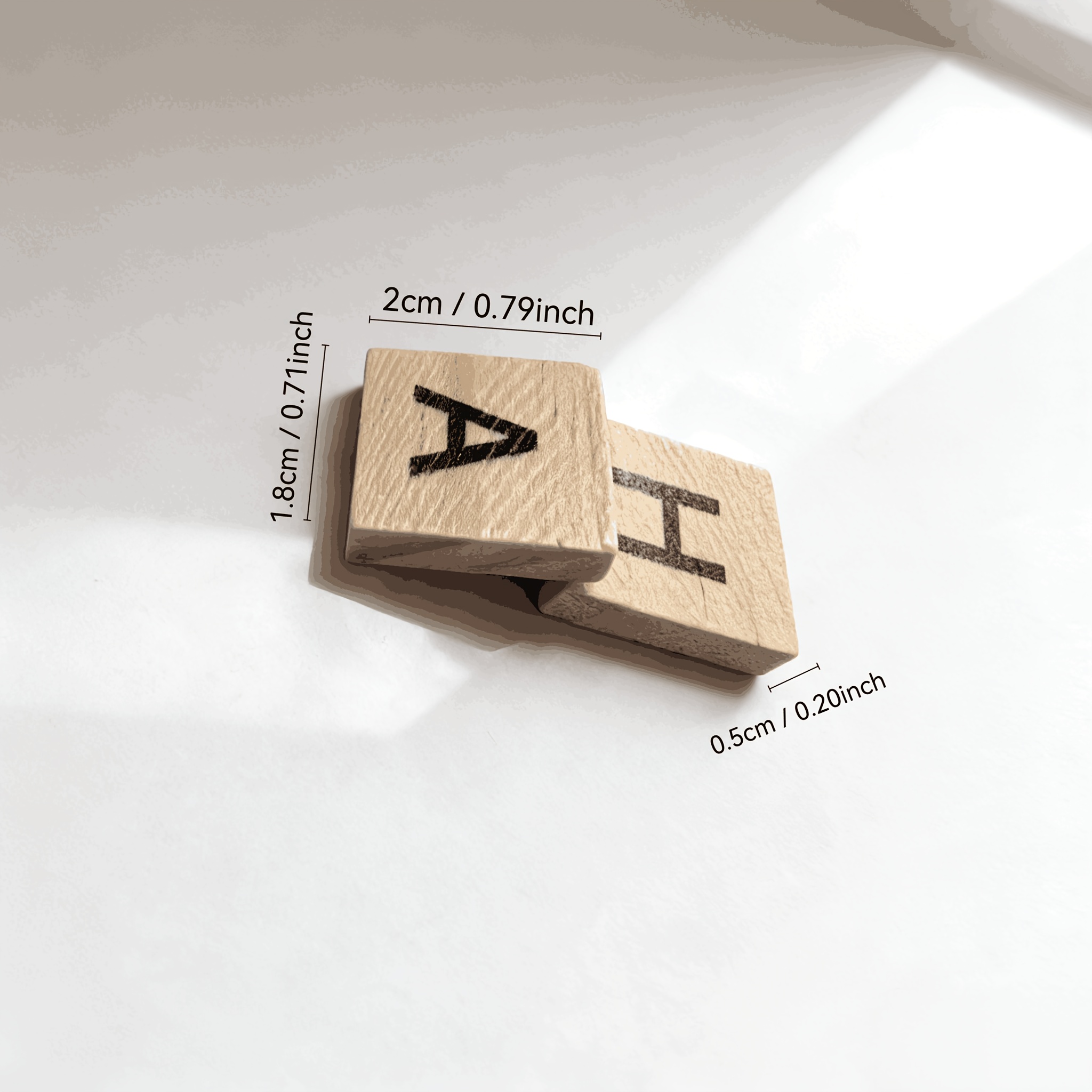 100 cubes de lettres en bois p - Craft Embellishments avis et prix