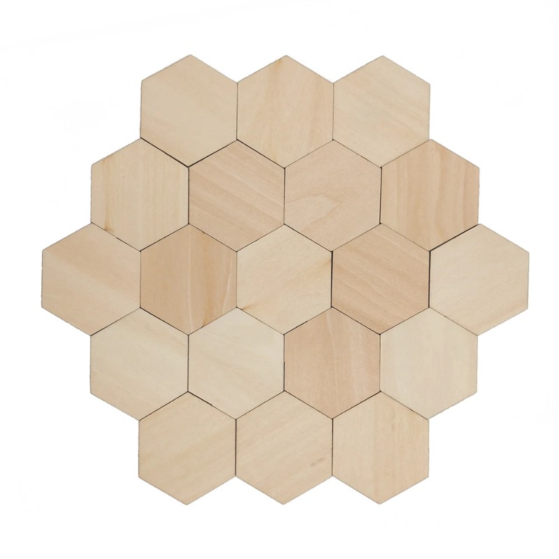 Tranches vierges hexagonales e - Craft Embellishments avis et prix