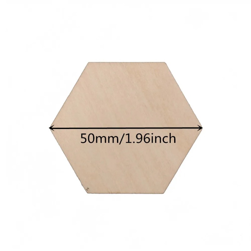Tranches vierges hexagonales e - Craft Embellishments avis et prix