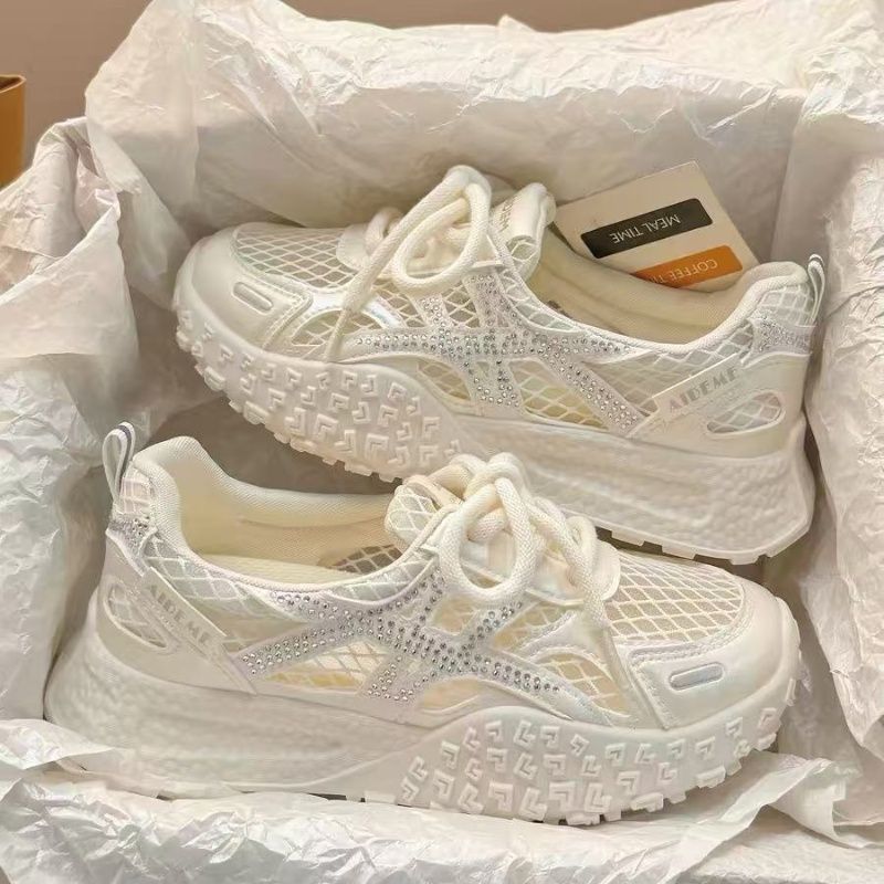 Baskets d'été pour femmes 2026 - Crystal Mesh Fabric avis et prix
