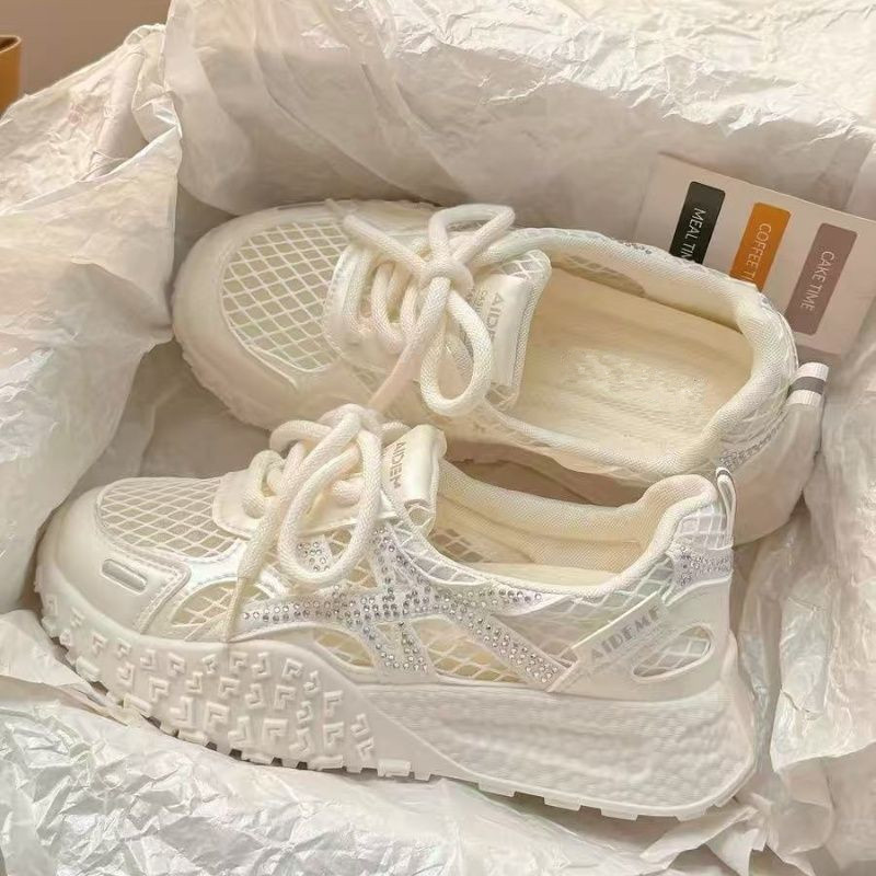 Baskets d'été pour femmes 2026 - Crystal Mesh Fabric avis et prix