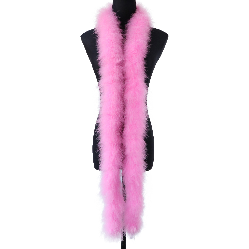 Boa en plumes de marabout roug - Feather Trim Marabou avis et prix
